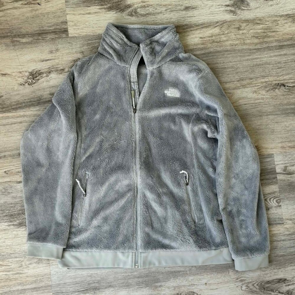 The North Face Mod Osito Jacket - Grey, size large
